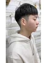 ラッコのおひるね&nbsp;刈り上げメンズショート