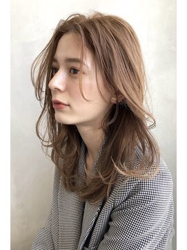 アリエッタ アザブ(ARIETTA AZABU) [aRietta]20代 抜け感レイヤー/ベビーバング/くすみカラー/小顔