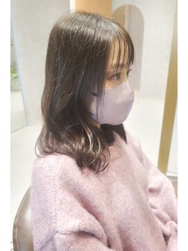 リップル(Ripple) 【海浜幕張 Ripple】オリーブベージュ×ゆるミディ