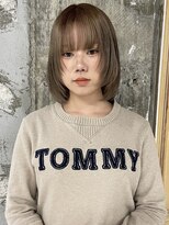 ロジ(loji)&nbsp;ボブレイヤー×ベージュ