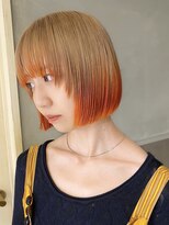 ボコカ(bococa)&nbsp;デザインカラー/グラデーション/ベージュ/オレンジ