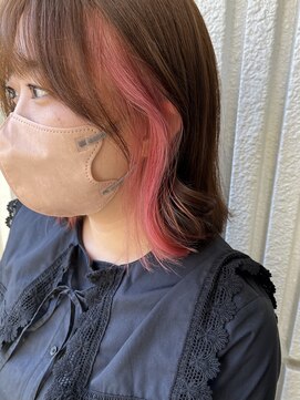 ネオリーブカップ 町田店(Neolive capu) イヤリングカラー * ペールピンク【韓国風/町田/暖色カラー】