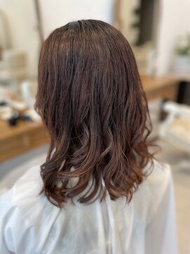 ヘアデザインロアール アリオ倉敷店(Hair Design Loire) 白髪おしゃれ混ぜカラー