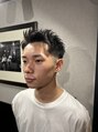 ラヴィザバーバー 理容室(LAVIE the BARBER)&nbsp;アップバングショートも人気です。