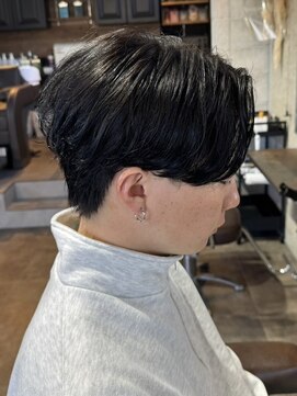 リット バイ フィフス 鹿児島中央駅店(Lit. by fifth) センターパートニュアンスパーマフェザーパーマカルマパーマ韓国