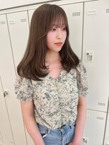 グッディ 岡山下中野店(GOOD-DAY)&nbsp;お顔まわりレイヤー×チョコベージュ *ACO