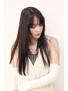 シスタ(SISTA) フェイスレイヤー姫カット/ナチュラルモード/暗髪【自由が丘】