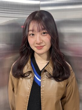 ゼスト 八王子店(ZEST) ワンカラーで出来るワインレッド**