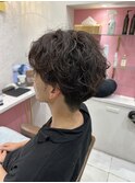 メンズカットパーマシャドウニュアンスパーマ似合わせカット
