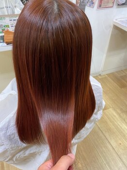ポイントファイブバイソレイユ 豊橋駅前大通店(.5 by SOLEIL)の写真/【豊橋】髪質改善ヘアエステと組み合わせるのが大人気◎自分の髪じゃないみたいな感動の仕上がりに♪