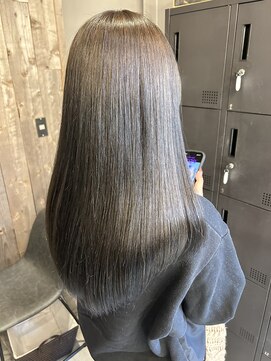 ロロネー 中津(Lolonois) 【Lolonois中津】髪質改善カラーブルーブラック