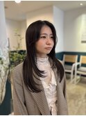 前髪なしレイヤーカット