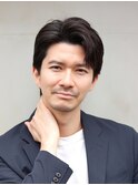 爽やか73風ヘアビジネスマンヘア<理容室>シェービング眉毛