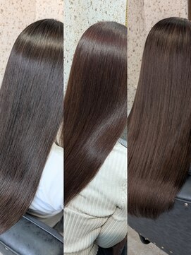 ラニヘアサロン(lani hair salon) 髪質改善カラー/美髪縮毛矯正/グレージュ/ワインレッド