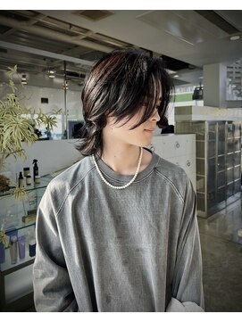 ブランコジーサウス(BLANCO G South) メンズウルフ/ミディアムウルフ/ニュアンスパーマ