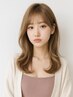 【話題のNEWクーポン☆】透明感ブリーチなしWカラー+カット+2stepTR￥13000