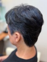 ヘアーメイク ツインズ(Hair Make TWINS) 深みのあるブルーで魅せる大人の洒落感