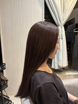クラウン ヘア ラウンジ(CROWN hair lounge)&nbsp;【クラウン】20代30代40代　ストレートロング×グレージュ