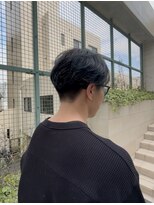 スタイル 成城学園前(STYLE) メンズ センターパート 毛流れパーマ