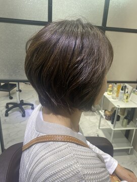 あお へあさろん ショートボブ