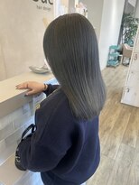 ジュエ ヘアー デザイン(Jue hair design)&nbsp;冬のオリーブグレージュ/くすみカラー/ダブルカラー/知立市