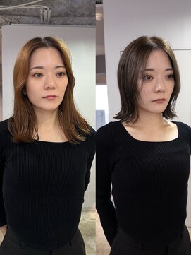 ニーィ バイ カータ(Niii by CARTA) Olive color bob/azu