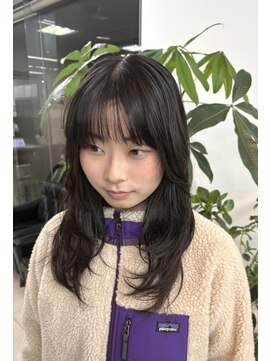 ノア(NOA by KENJE) 黒髪×レイヤーカット