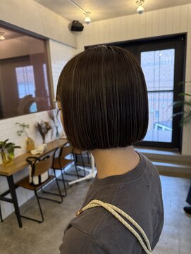 グッデイ ヘアー(GOOD DAY HAIR) 下北沢大人向けボブ×細めハイライト立体感透明感小顔補正