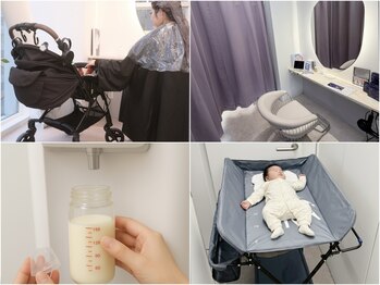 グーフィートーキョー 銀座(Goofy Tokyo)の写真/【GoofyTokyo銀座】平日10時～11時ご来店の予約はお子様同伴OK♪ベビーカーでのご来店も歓迎です◎