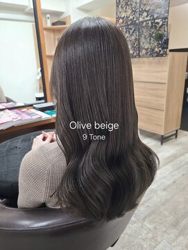 アンクラウド(an cloud) オリーブベージュ/オリーブグレージュ/ブリーチなしカラー