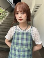 トリッカ 銀座(tricca)&nbsp;外はねボブ/くびれミディ/顔まわりレイヤー/艶カラー