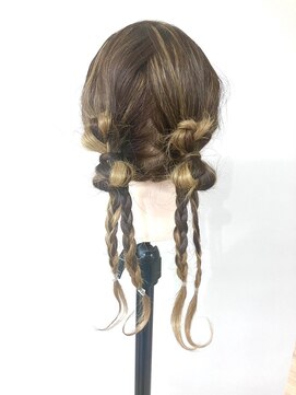 リゾートフォーヘアー 嵯峨店(ReSORT FOR HAIR) ツインお団子