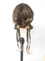 リゾートフォーヘアー 嵯峨店(ReSORT FOR HAIR) ツインお団子