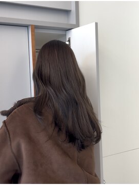 ローレンジウ(LOREN JU) 着物ヘア/ダークアッシュ/ミディアムレイヤーカット/名古屋名駅