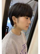 キャロル(CAROL) マッシュショート グレージュ濃いめカラー