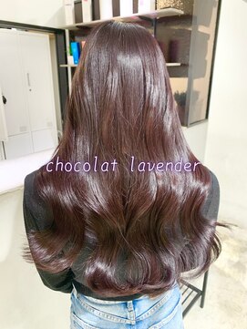 アイヴィ 表参道(IVY) ショコララベンダー【透明感カラー】×レイヤーカット　表参道