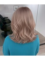 モアナ ルア バイ ヘッドライト 平塚店(Moana Lua by HEADLIGHT)&nbsp;Moana【平塚】#ブリーチ#ミルクティーベージュ#ミディアム