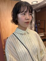 アイヘアー(Ay hair)&nbsp;伸ばしかけショートのボブ風パーマ