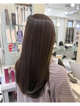 ヘアーアンドメイク シークタチカワ 立川店(Hair&Make Seek) 【古澤】圧倒的綺麗見え オリーブベージュ