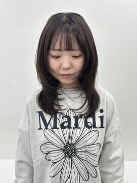 ハロ(HALO) ミディアムレイヤースタイル