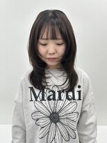 ハロ(HALO) ミディアムレイヤースタイル