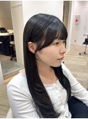 顔まわりカットレイヤーカット