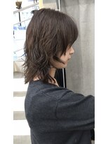 ナヌークカフラ(nanuk kafla)&nbsp;ミディアムレイヤー/レイヤーパーマ/ニュアンスパーマ/似合わせ