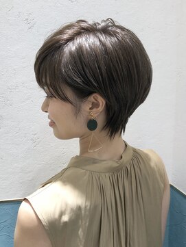 ロンド レグリーズ 立川(Lond leglise) 【山方 直也】耳掛け×モード×エッジショート×大人かわいい