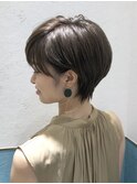 【山方 直也】耳掛け×モード×エッジショート×大人かわいい