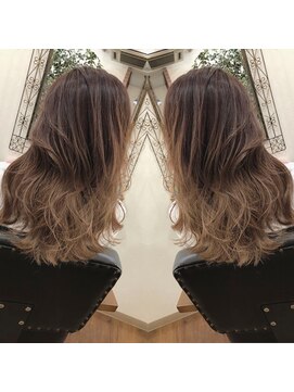 リズ オブ ヘアー(Lis of hair) グラデーション☆モカブラウン【大橋】＠lis_oohashi