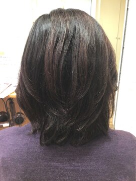 ハール ヘア スタジオ(haar HAIR STUDIO) レイヤースタイル☆メッシュカラー☆暗めカラー