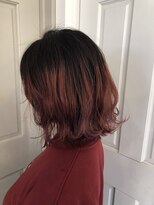 ロンドアベニール 北千住(Lond avenir)&nbsp;namie  ブリーチありハイトーングラデーションピンク