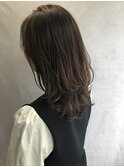 ミルクティー×外ハネ