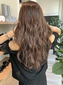 ラフトーキョウセカンド(RAF TOKYO 2nd) チョコレートブラウン×ふわふわ巻き